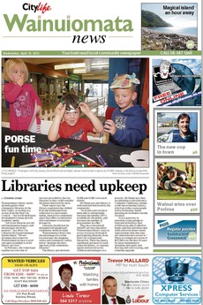 Wainuiomata News - April 18th 2012