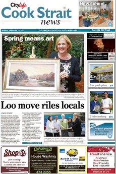 Cook Strait News - November 12th 2012