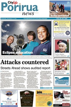 Porirua News - November 21st 2012