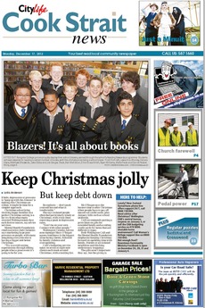 Cook Strait News - December 17th 2012