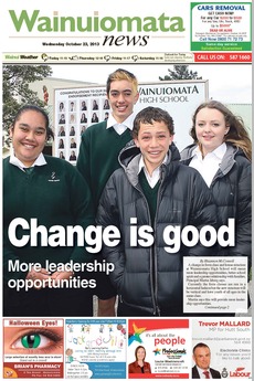 Wainuiomata News - October 23rd 2013