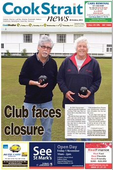 Cook Strait News - October 28th 2013