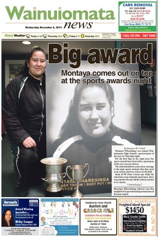 Wainuiomata News - November 6th 2013