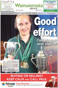 Wainuiomata News - December 16th 2014