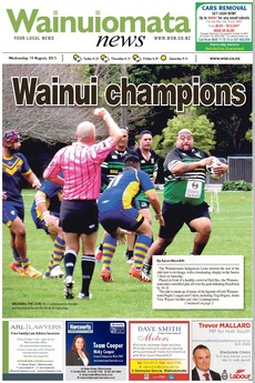 Wainuiomata News - August 18th 2015