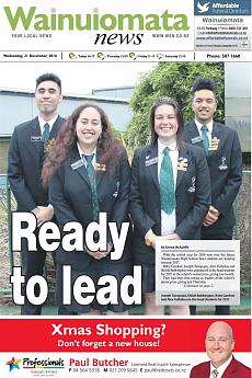 Wainuiomata News - December 21st 2016